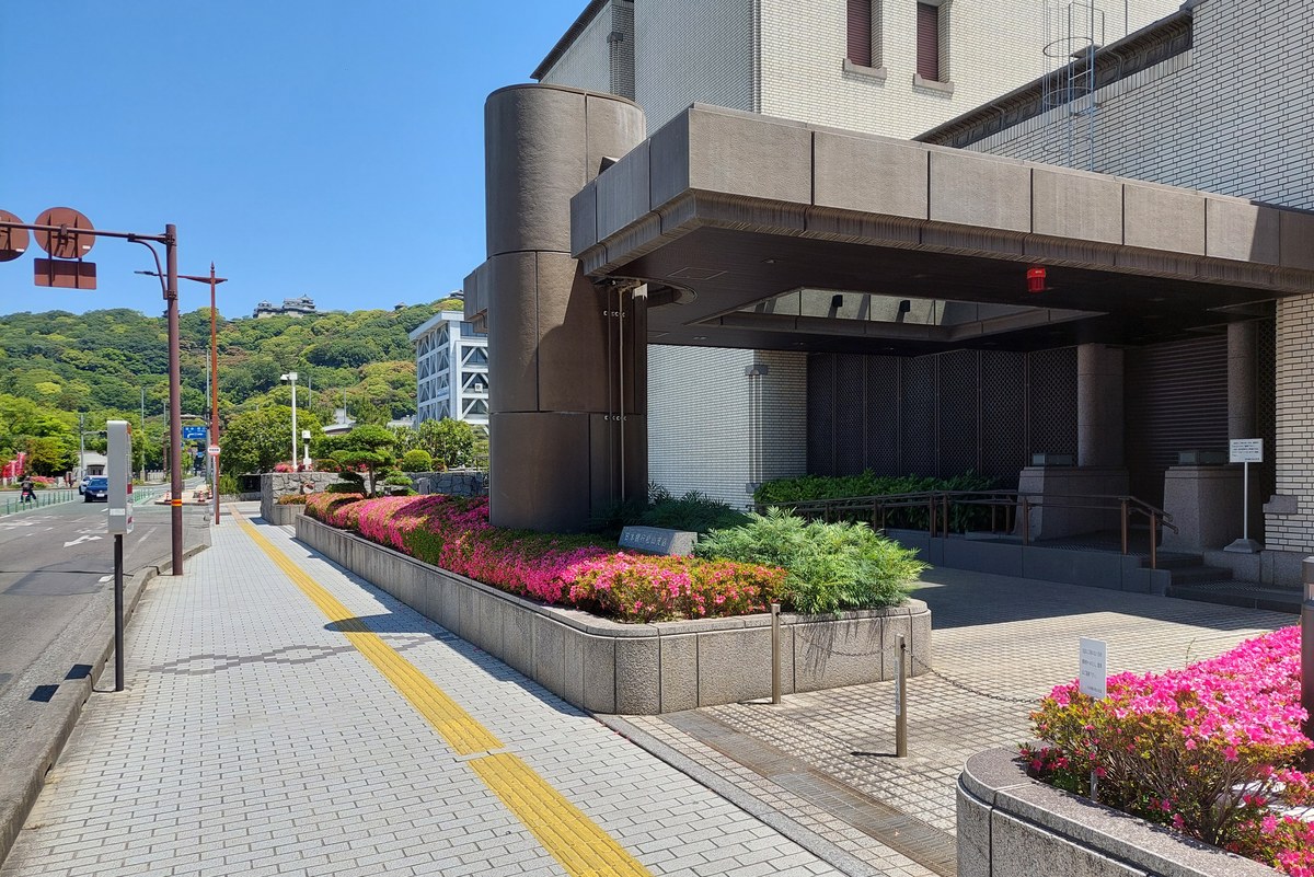 日本銀行松山支店の建物（2026年5月）